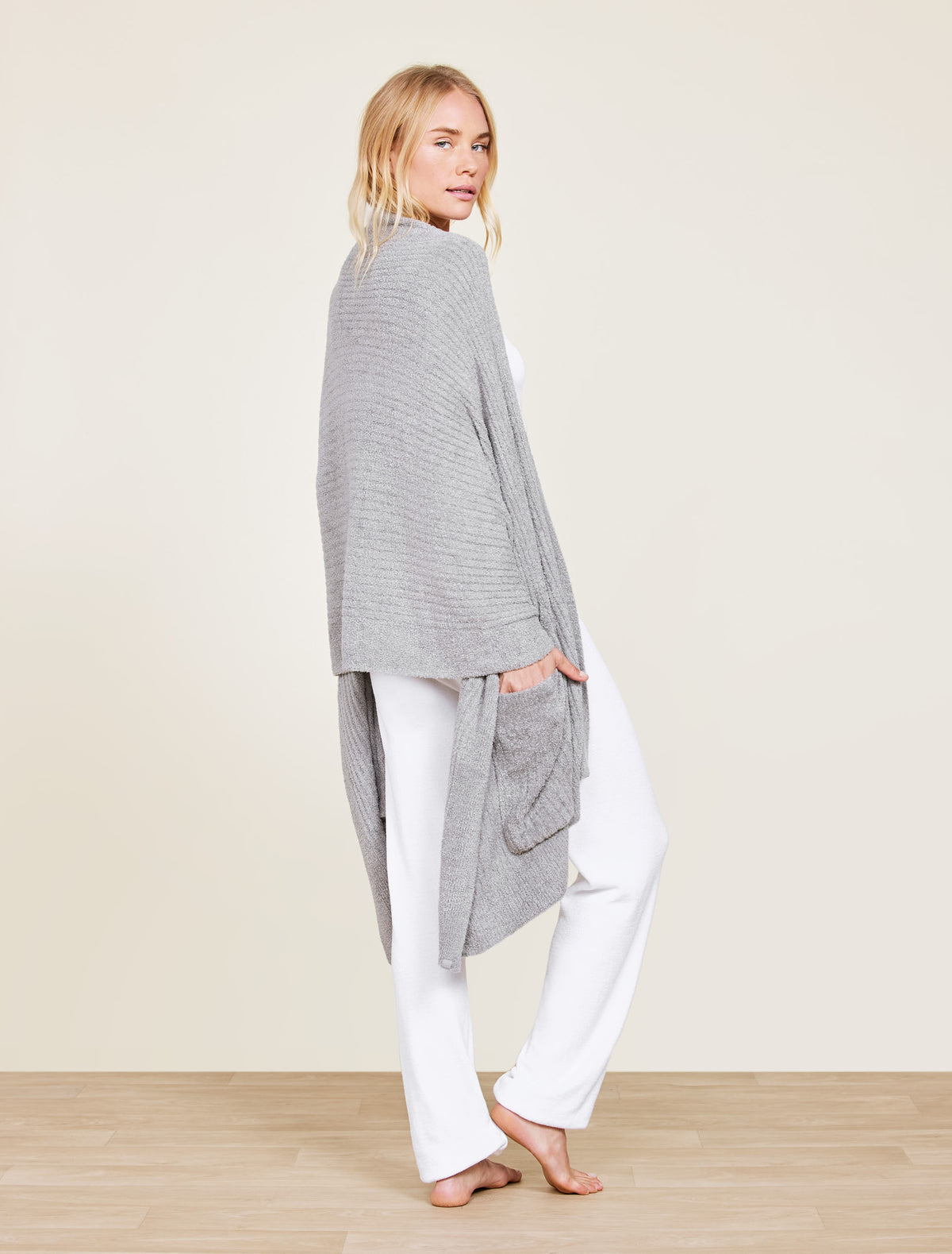Cozy Chic Light Heathered Travel Shaw