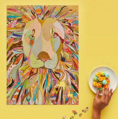 Majestic Lion 1000 Piece Jigsaw Puzzle