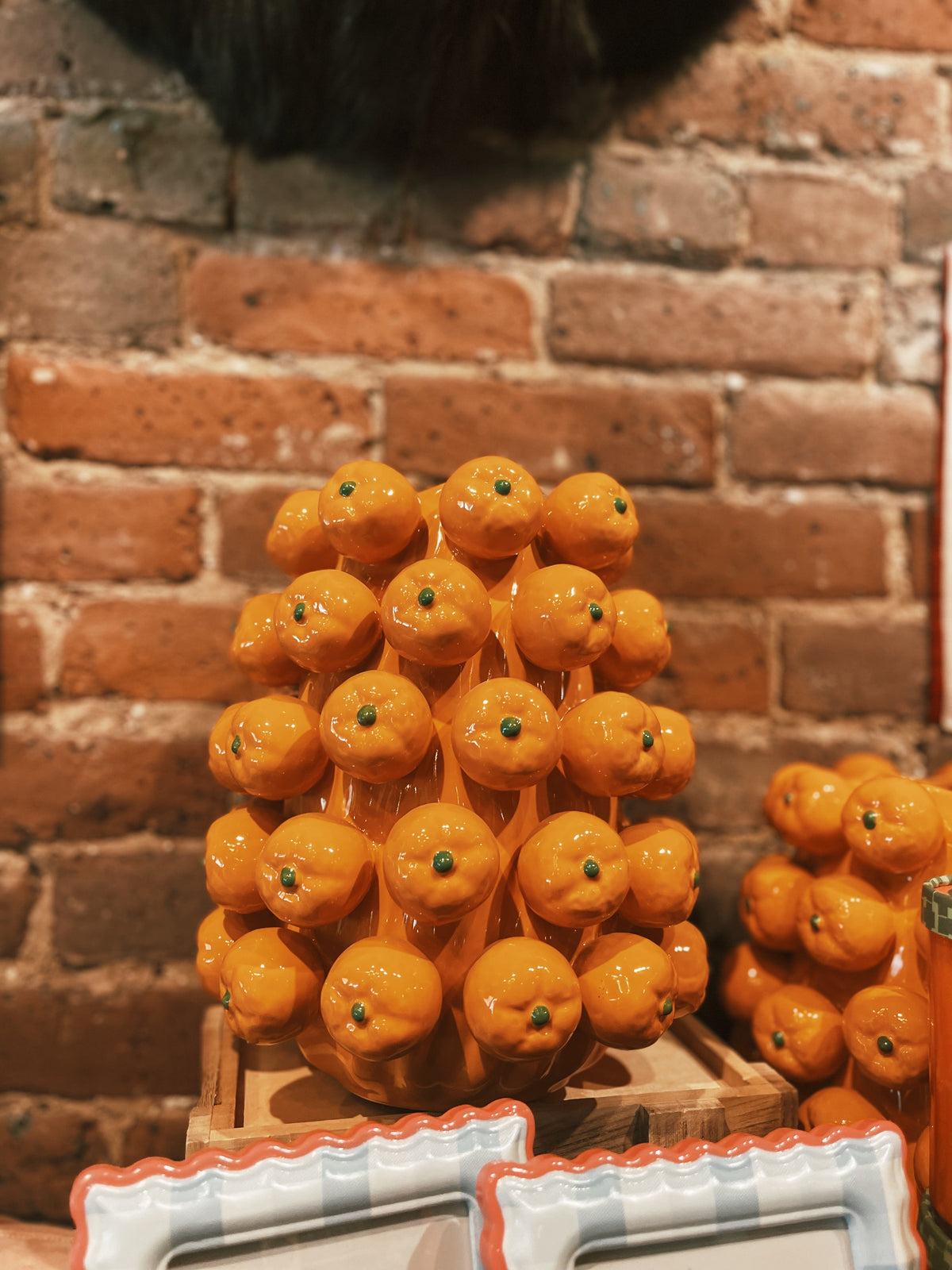 3D Orange Vase