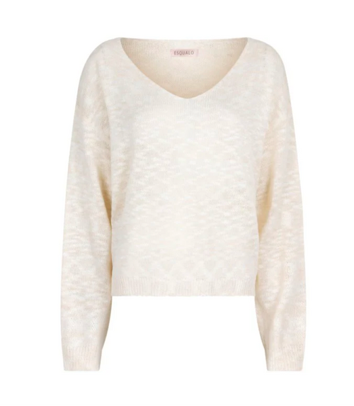 Ombre Boxy Slub Sweater
