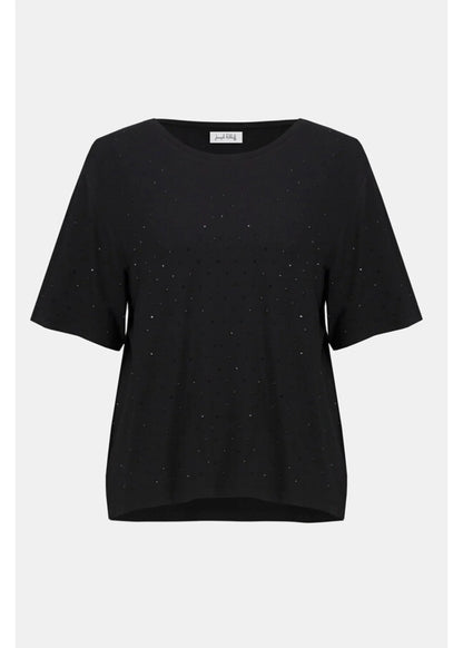 Jewel Embellished Casual Top