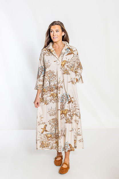 Maple Field & Feather - Ruthie Shirt Dress Long