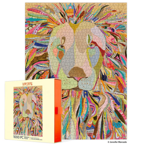 Majestic Lion 1000 Piece Jigsaw Puzzle