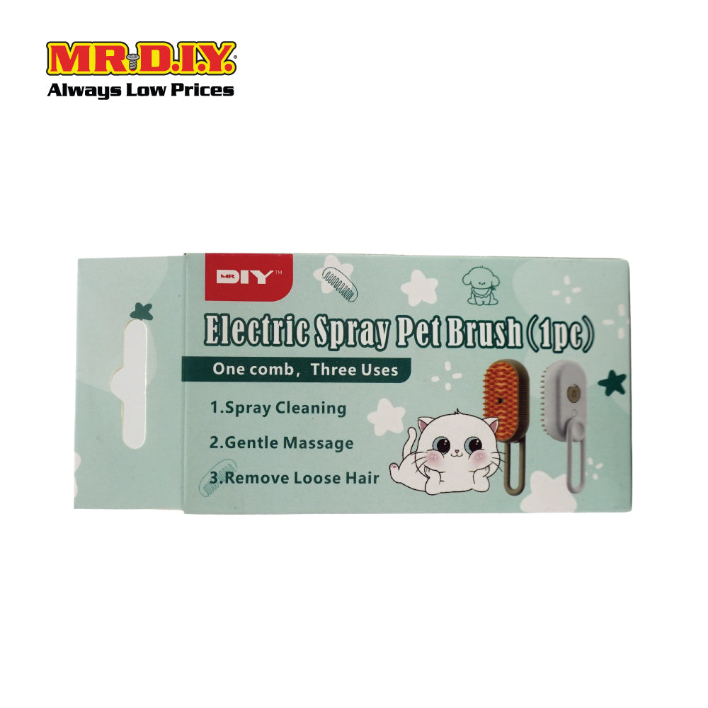 MR.DIY Electric Spray Pet Brush