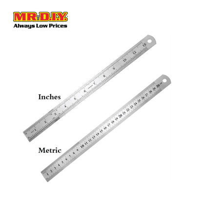 Metal Ruler 30cm