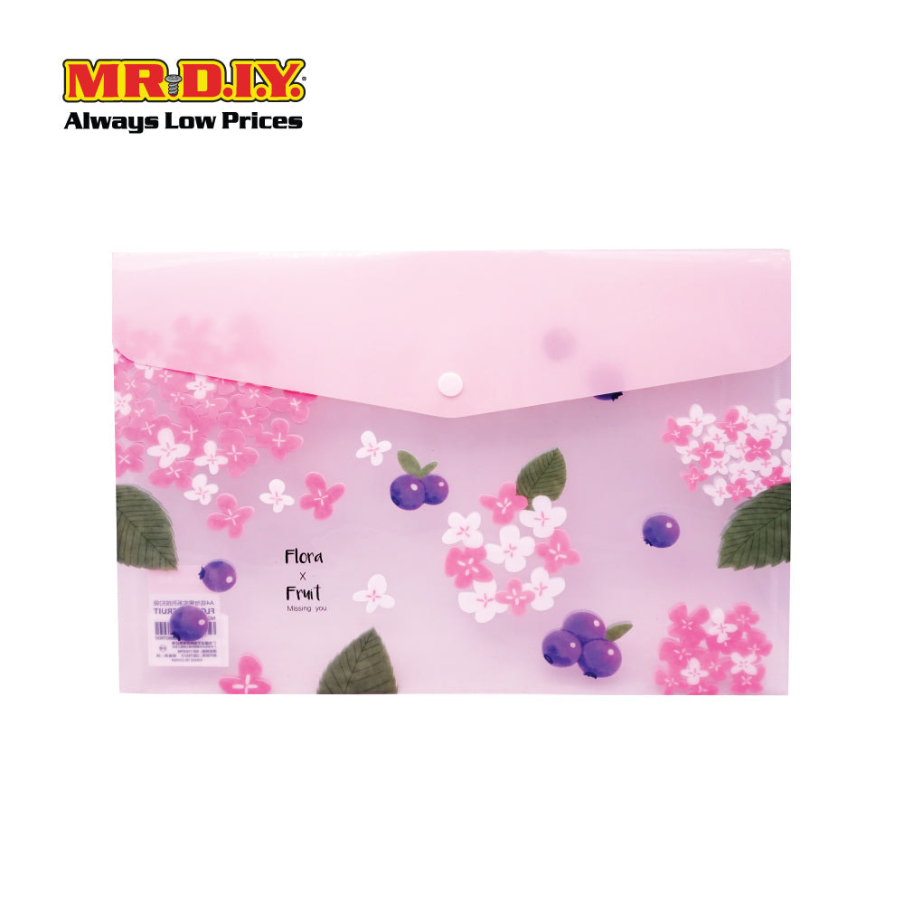 Flower Pattern Envelope A4 File