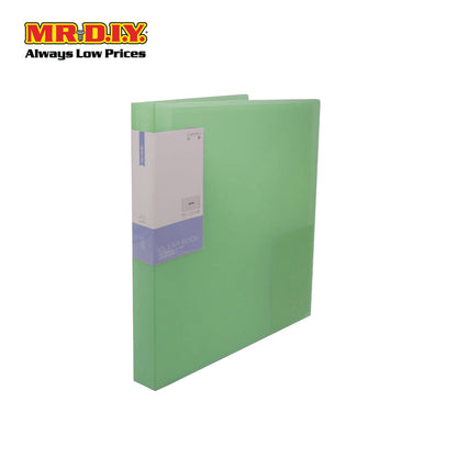 (MR.DIY) Portable Plastic A4 Book Document File Folder Organizer Transparent (31 x 23cm) (20 Sheets)
