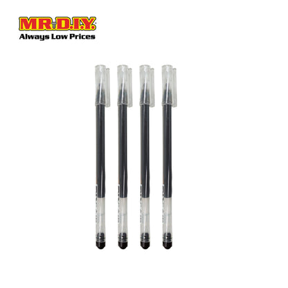 MR DOLLAR 0.5MM Gel Pen Black (4pcs)