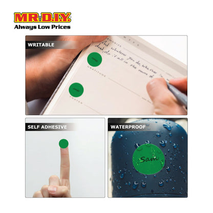 Colour Label Sticker (8x12mm)(10 pieces)