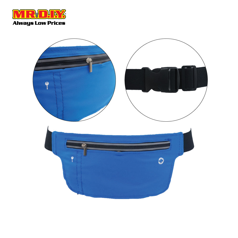 (MR.DIY) Unisex Sports Exercise Running Waist Bag Pouch (34cm x 11cm)