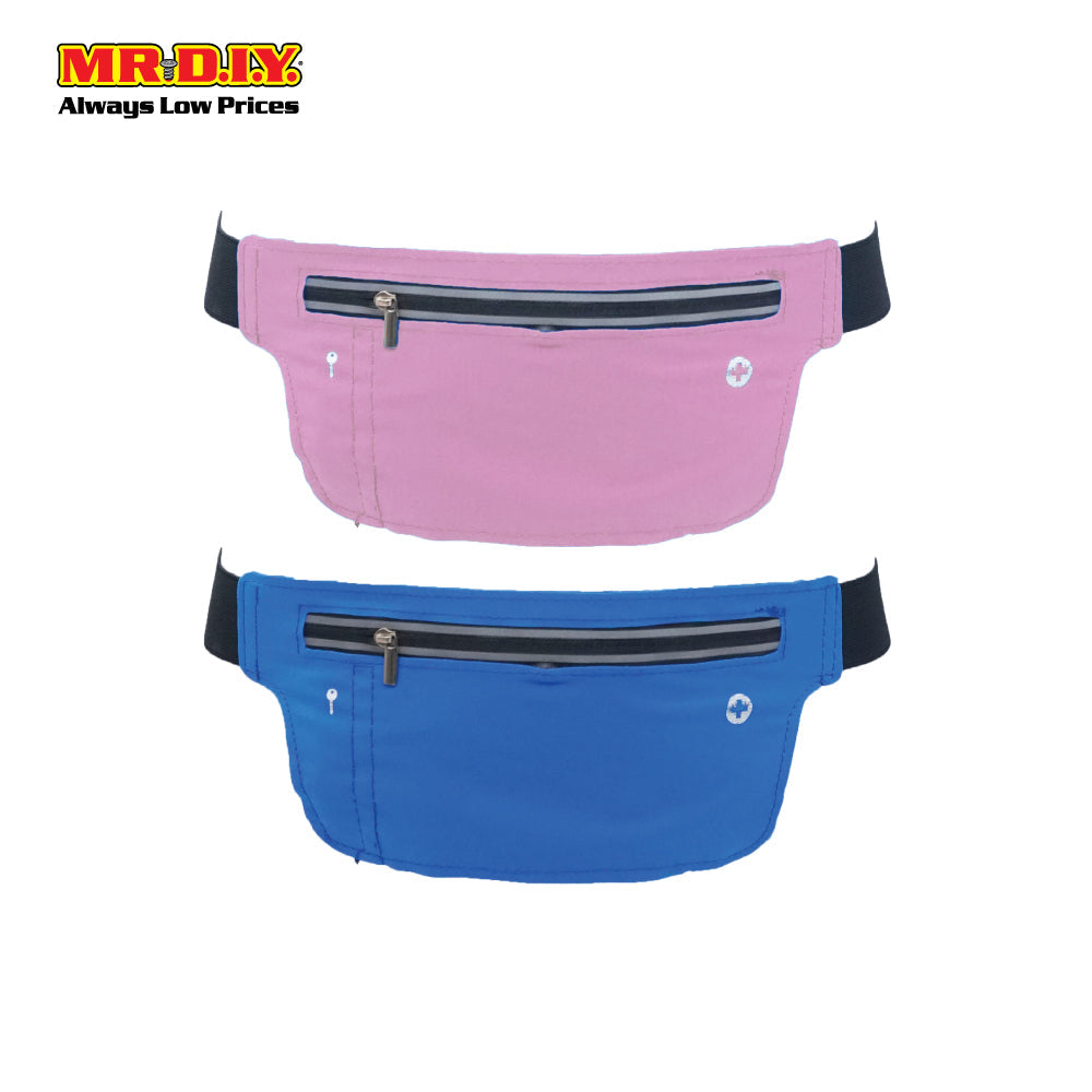 (MR.DIY) Unisex Sports Exercise Running Waist Bag Pouch (34cm x 11cm)