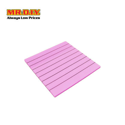 (MR.DIY) Square Linen Sticky Notes Tab (7.6x7.6cm)