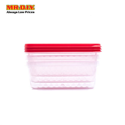 DUORO Plastic Diamond Shine Airtight Food Container 30-32 (3pcs)