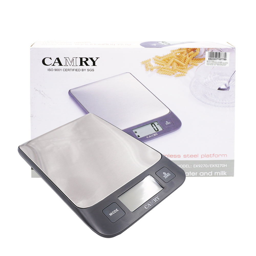 CAMRY Electronic Kitchen Scale (22cm x 15cm)