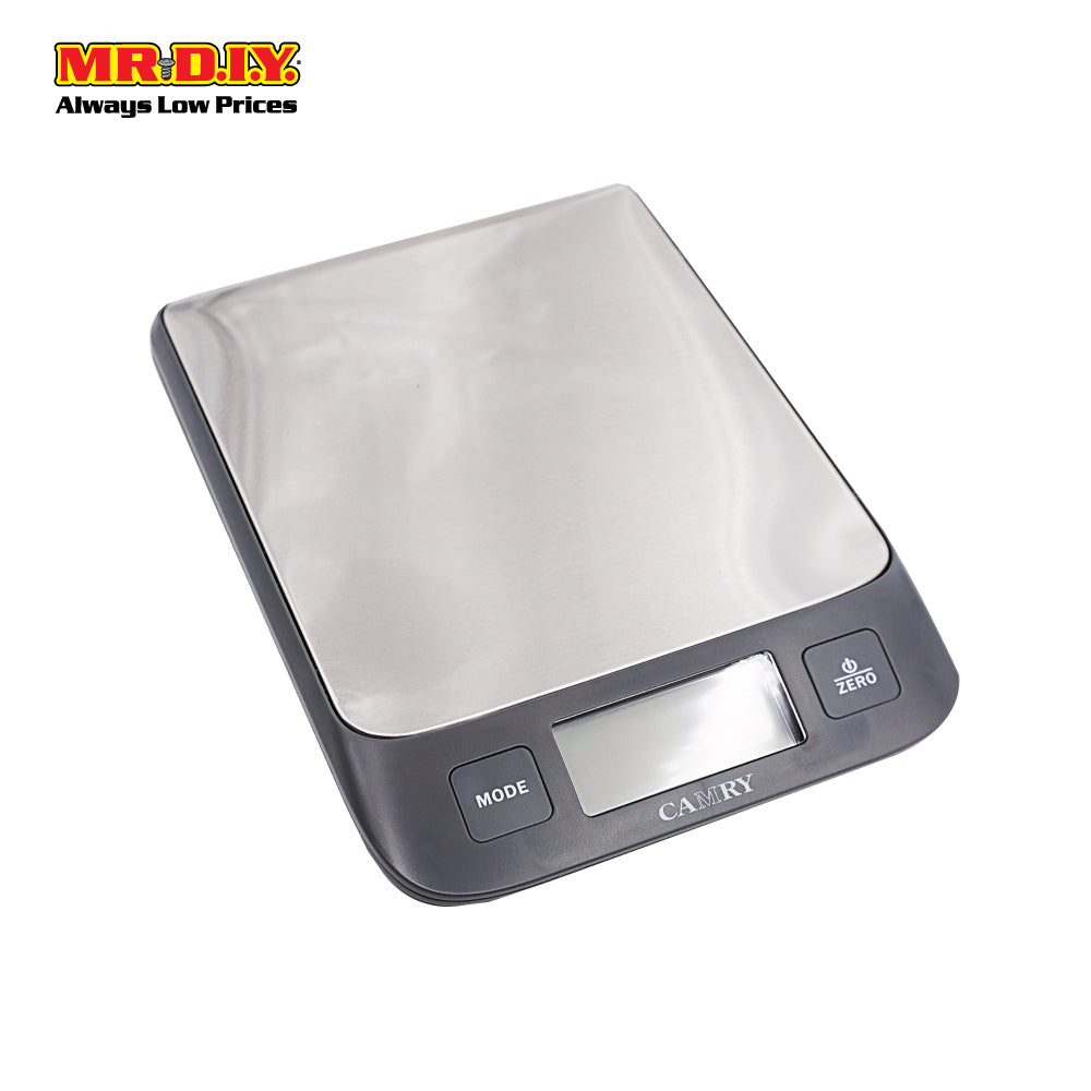CAMRY Electronic Kitchen Scale (22cm x 15cm)