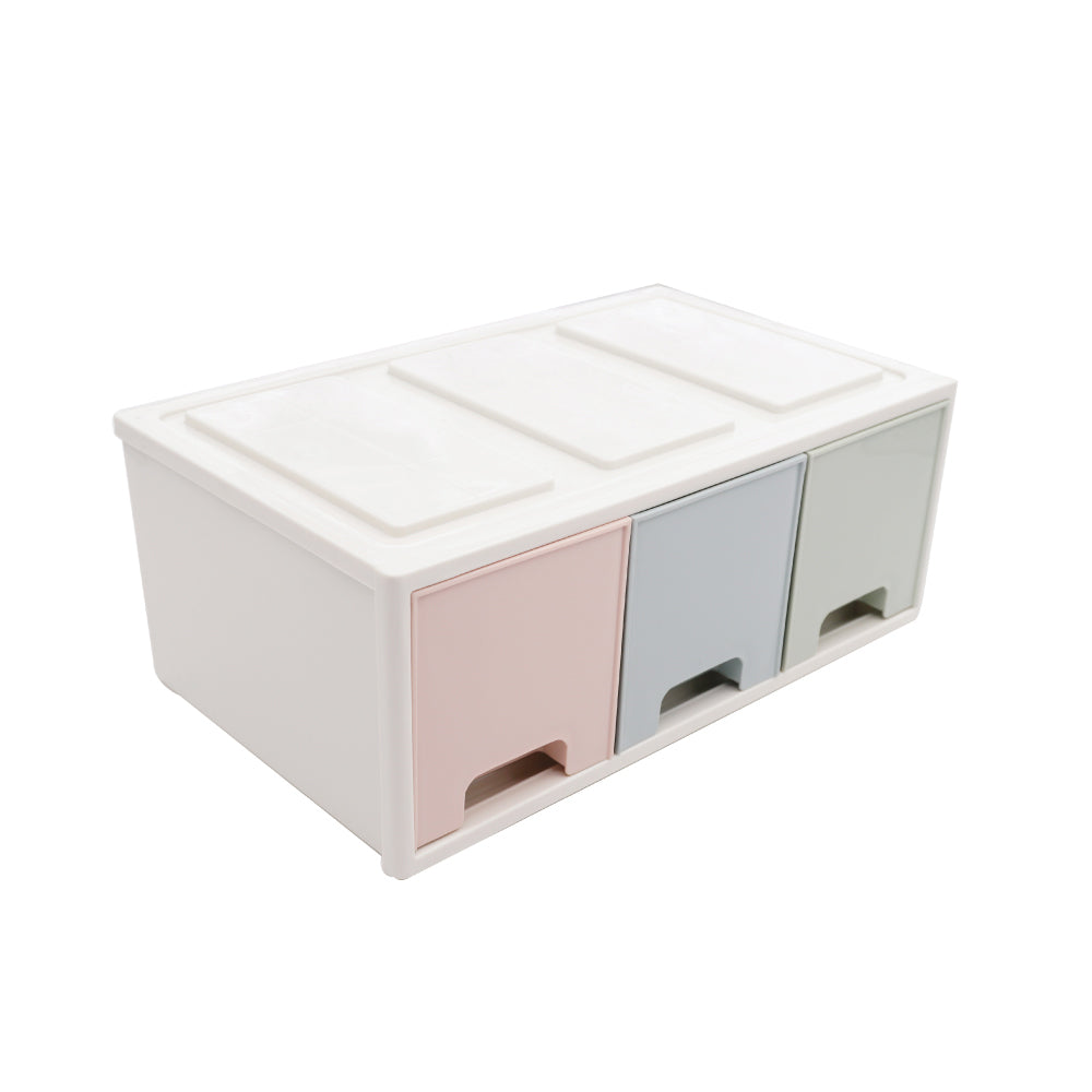 (MR.DIY) 3 Drawers Storage Box (32cm)