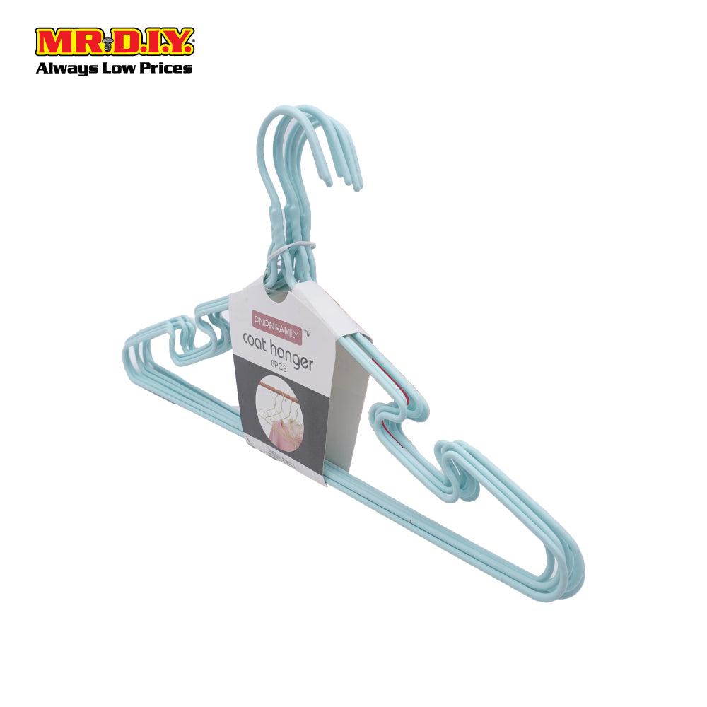PINPIN Family Metal Coated Clothes Hanger HP92-054 (8pcs)