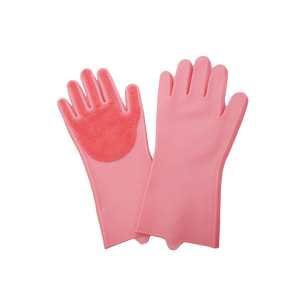 (MR.DIY) Silicone Dishwashing Rubber Gloves