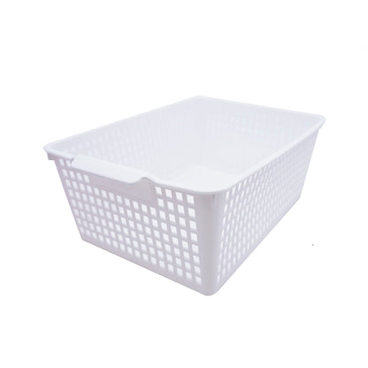 (MR.DIY) Durable Plastic Storage Multi-Purpose Basket Organizer (30.5 x 26cm)