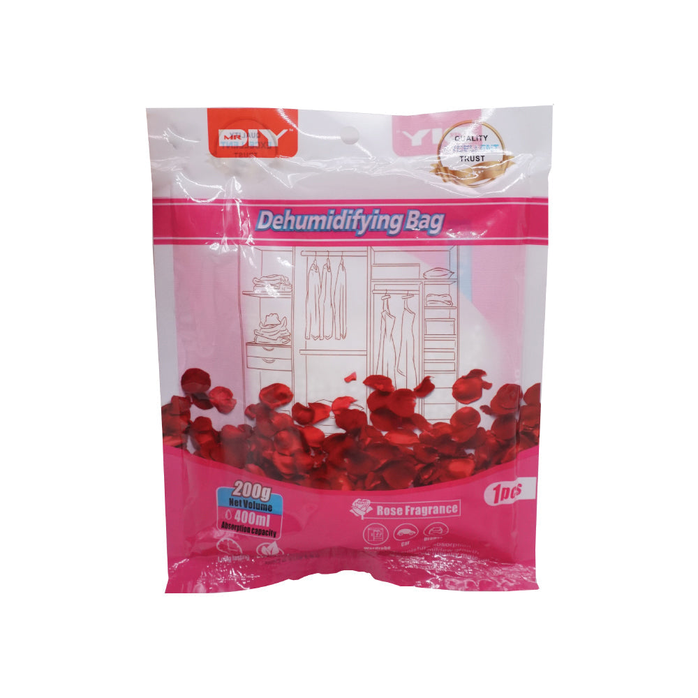 (MR.DIY) Dehumidifiying Rose Fragrance Bag 200g