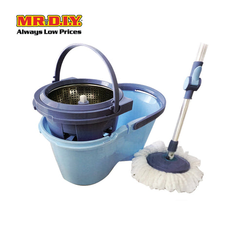 (MR.DIY) Spin Mop Bucket With Removable Basket Set