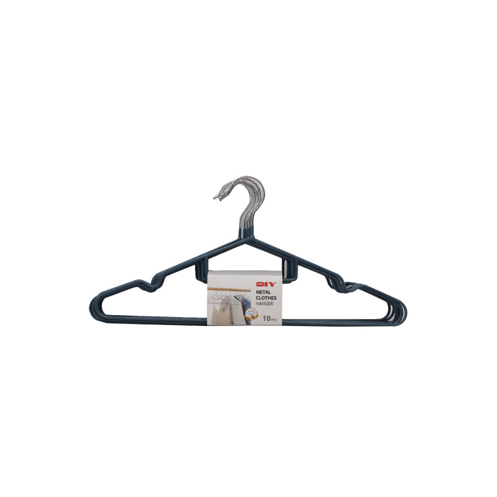 (MR.DIY) Metal Suit Clothes Hanger 10PCS MHS0274 -