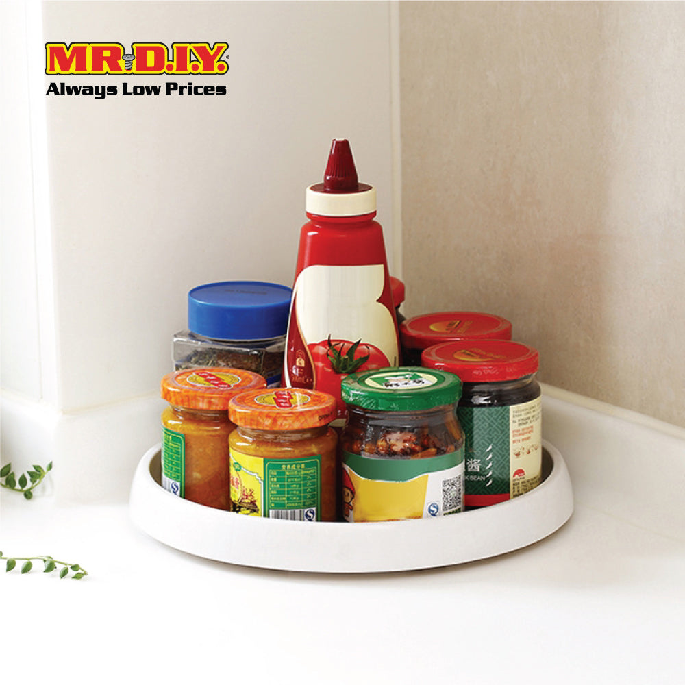 HOMEDISCOVERY NonSlip Turnable Rotating Rack 30cmx2cm