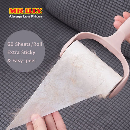 (MR.DIY) Refill Sticker Lint Roller Hair Dust Pet Fur Removal (3pcs)