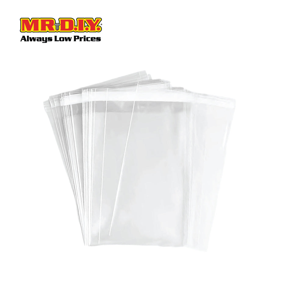 (MR.DIY) Resealable Storage Bag 60pcs (L12cm x 8.5cm)