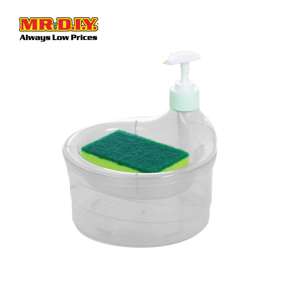 (MR.DIY) Soap dispenser and sponge holder 2 in 1