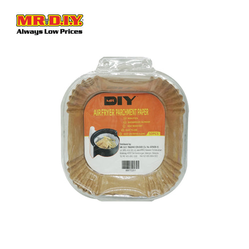 (MR.DIY) Airfryer Parchment Paper (50pcs)