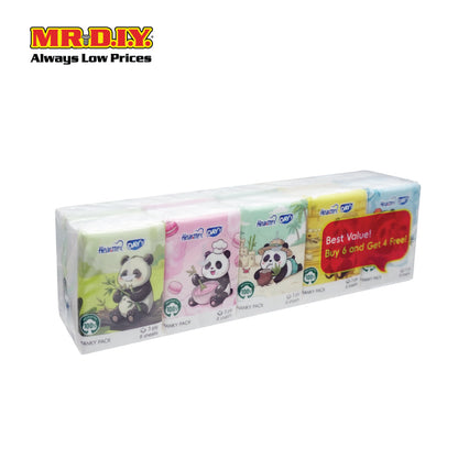 HEARTTEX x DAY'S Hanky Pack 3 PLY 8S X 10