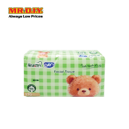 HEARTTEX x DAY'S Facial Tissue 2 PLY 170S