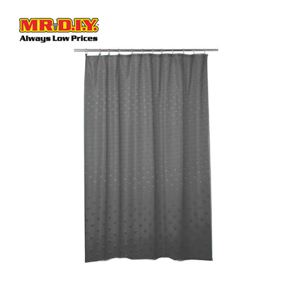 (MR.DIY) Shower Curtain  (180cm x 180cm)