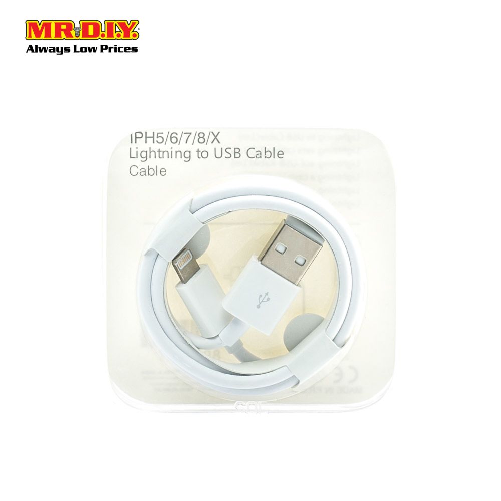 iP5/6/7/8/X USB Lightning Cable