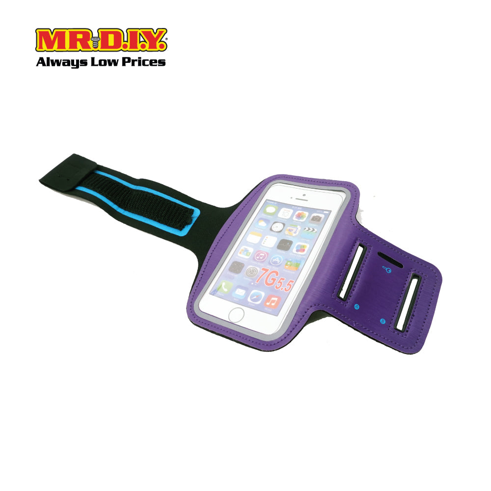 (MR.DIY) Waterproof Sports Armband Phone Holder Case Bag (14cm x 21cm)