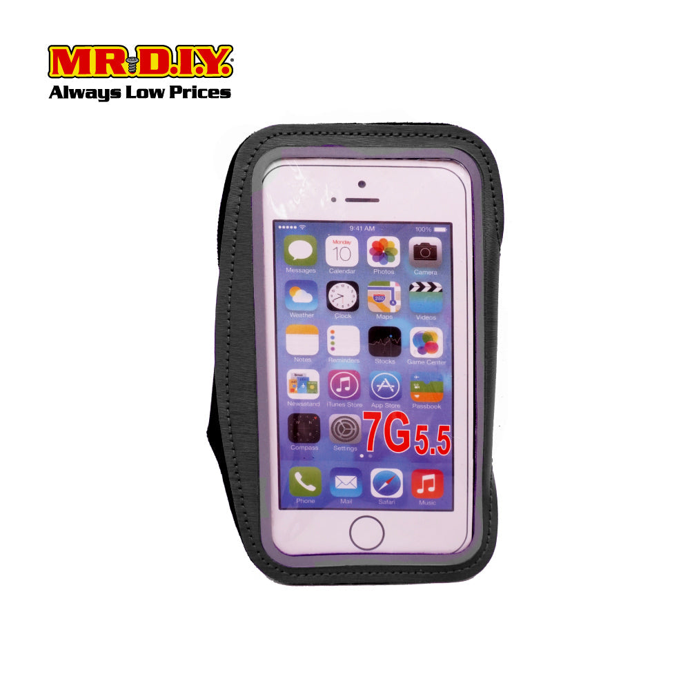 (MR.DIY) Waterproof Sports Armband Phone Holder Case Bag (14cm x 21cm)