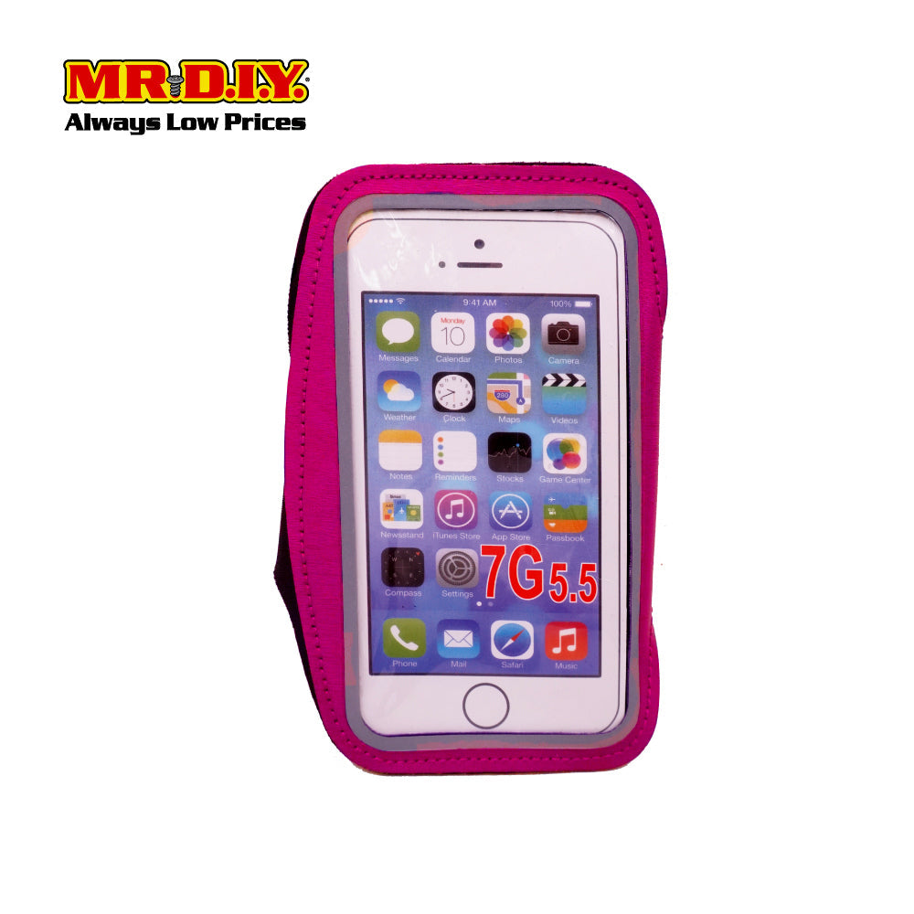 (MR.DIY) Waterproof Sports Armband Phone Holder Case Bag (14cm x 21cm)