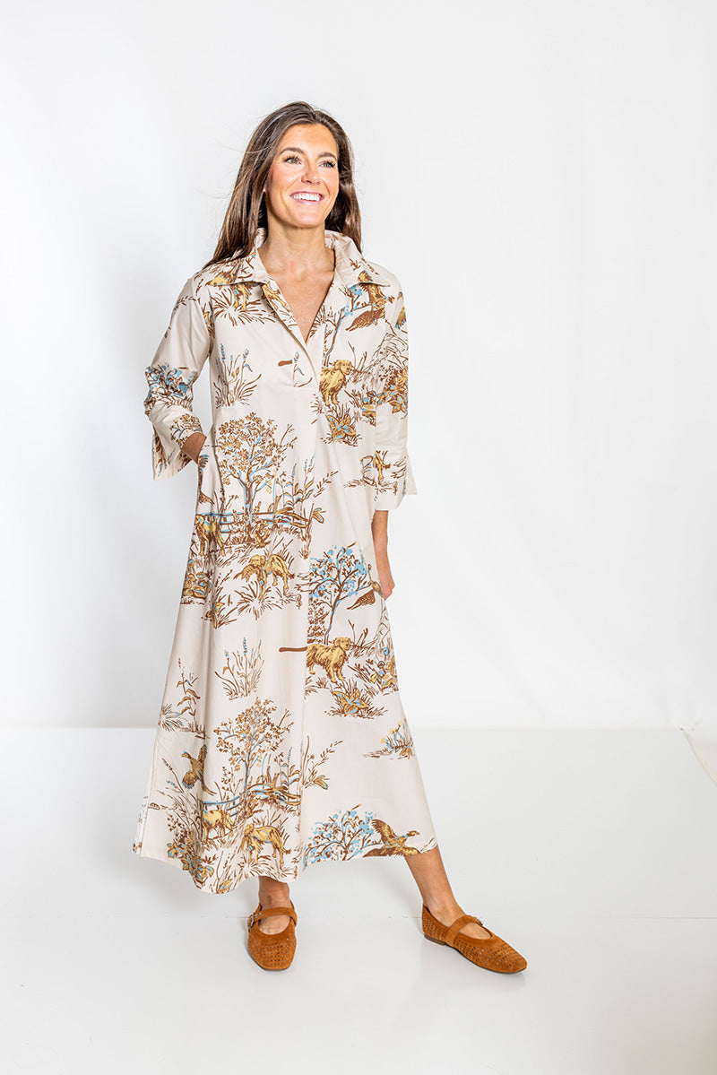 Maple Field & Feather - Ruthie Shirt Dress Long