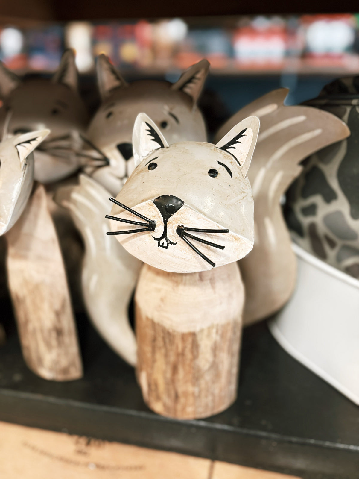 Wood and Iron Squirrels