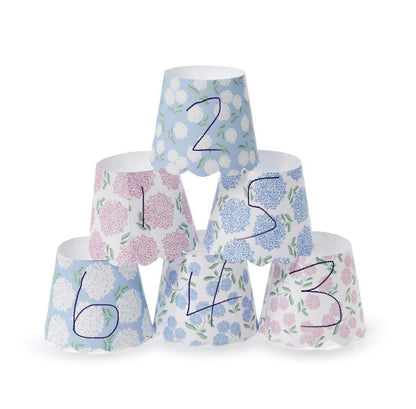Hydrangea Paper Lamp Shade Cover