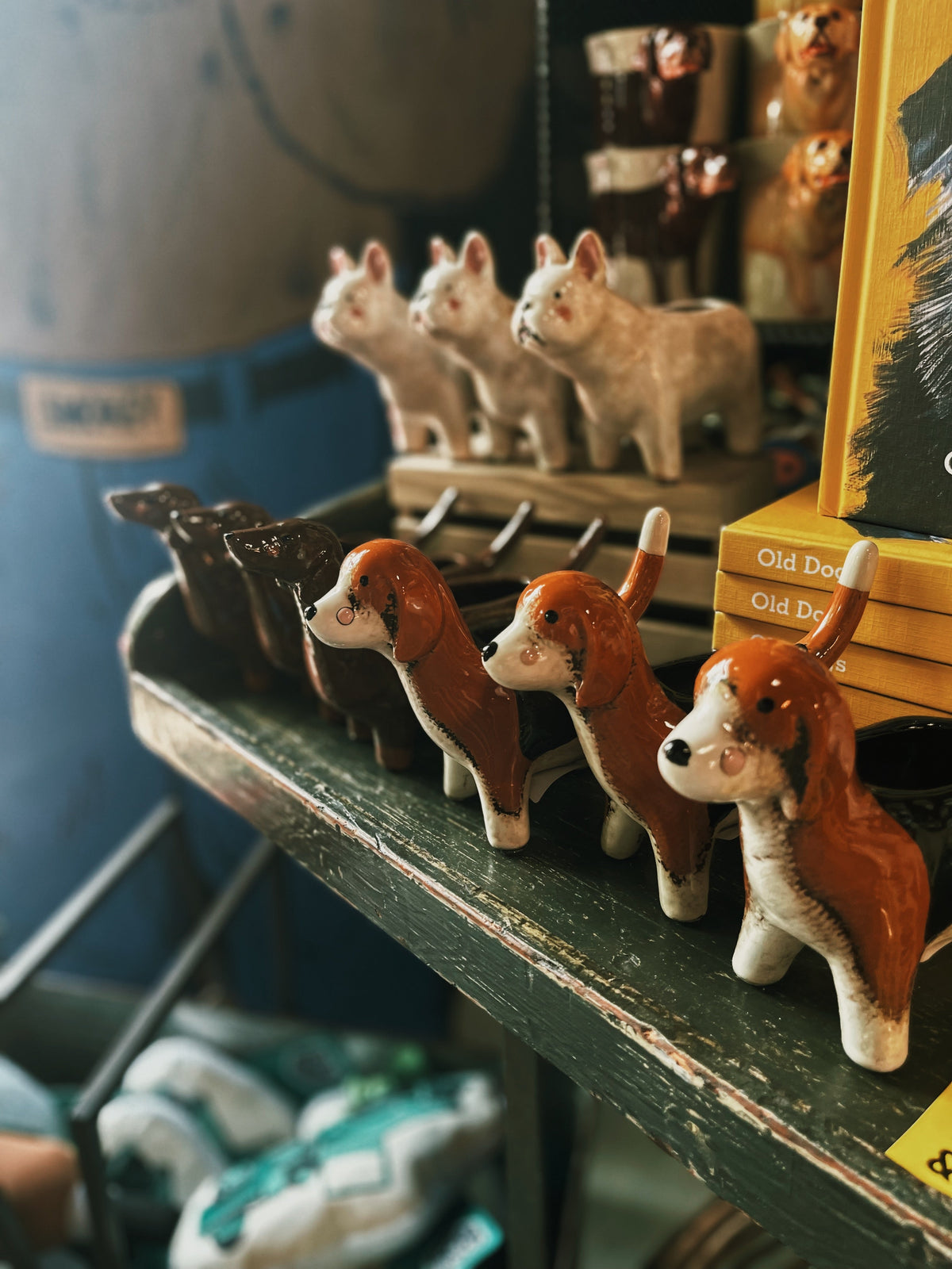Ceramic Dog Planters