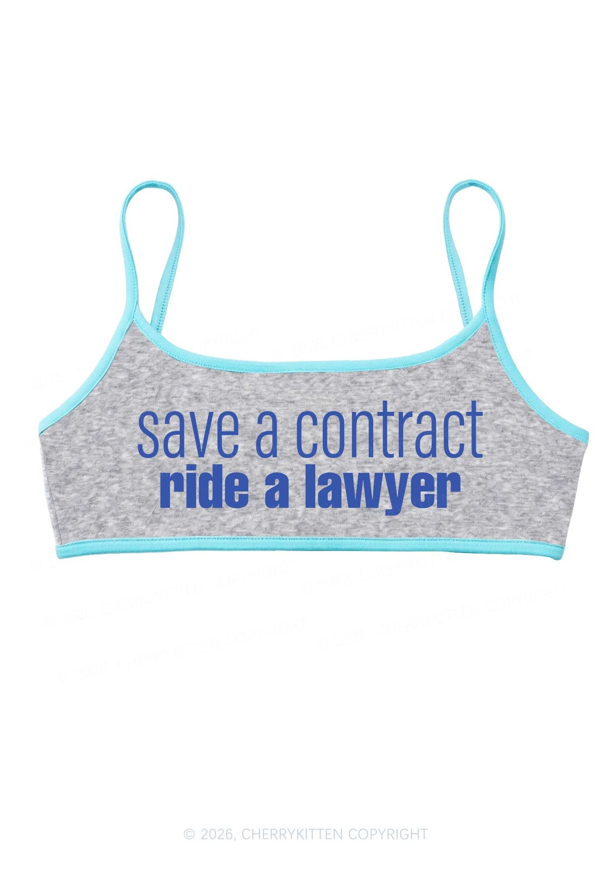 Save Contract Ride Lawyer Y2K Super Crop Cami Cherrykitten
