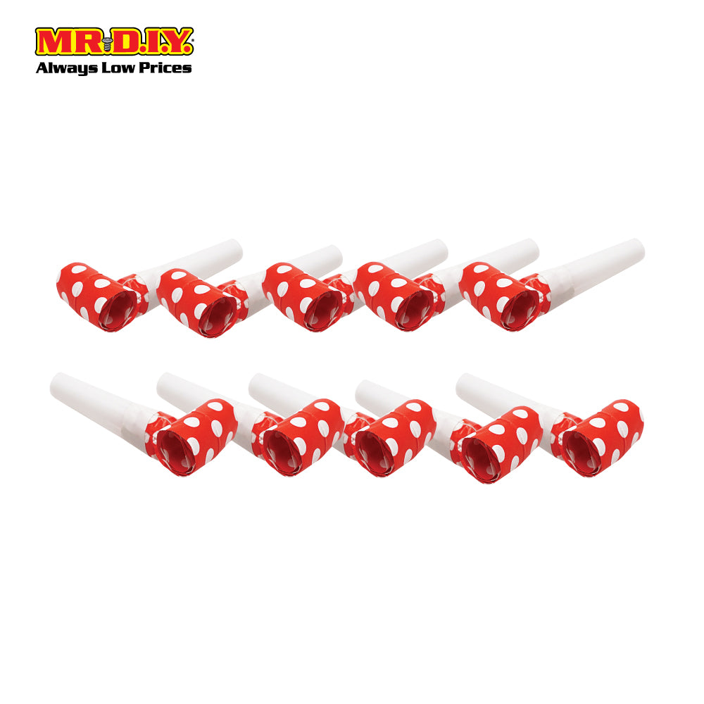 (MR.DIY) Party Blowouts Whistle (10pcs)