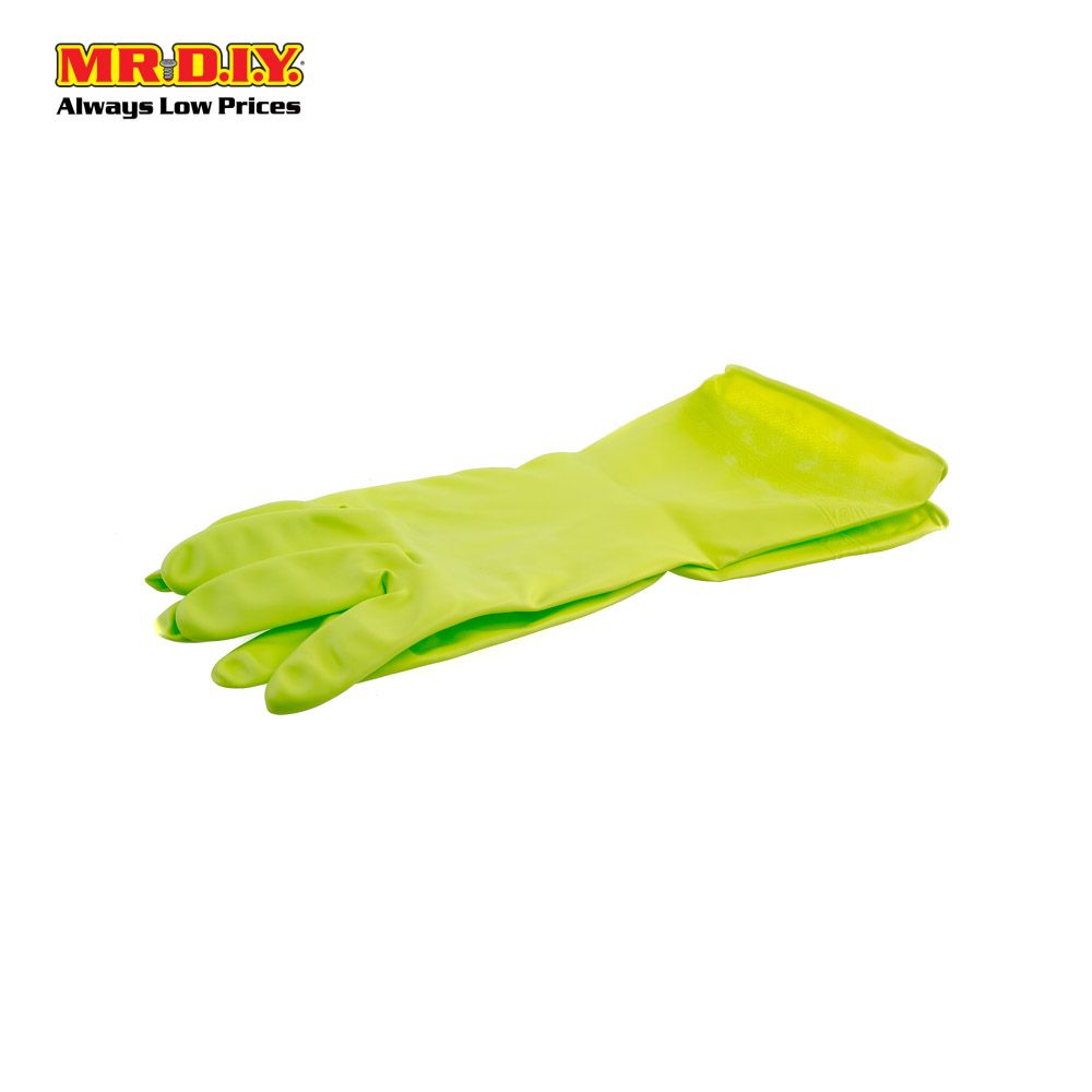 (MR.DIY) Rubber Gloves L (2pcs)