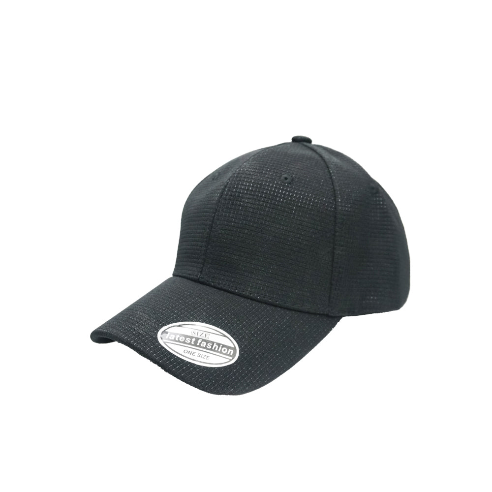 (MR.DIY) Curved Brim Textured Adjustable Strap Baseball Cap (20 x 21 x 11cm)