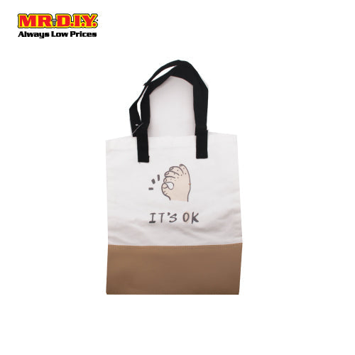 (MR.DIY) Canvas Shopping Bag