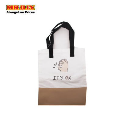 (MR.DIY) Canvas Shopping Bag