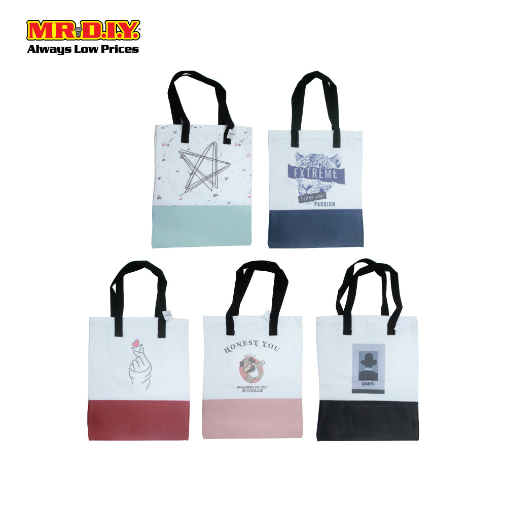 (MR.DIY) Canvas Shopping Bag