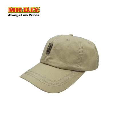 (MR.DIY) Adjustable Strap Plain  Baseball Basic Cap Men (20 x 21 x 11cm)